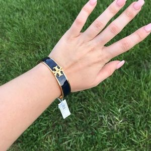 Tory Burch logo bracelet